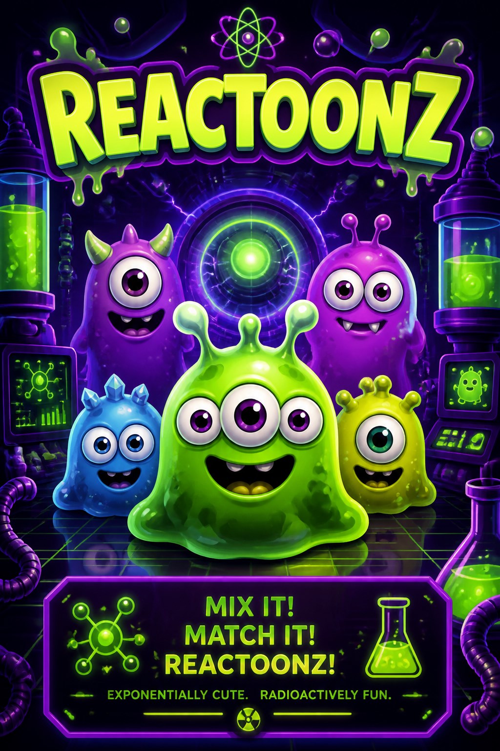 Reactoonz at NV Casino